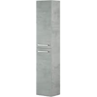 Miroytengo Columna suspendida baño Plutón 2 Puertas Aseo Estilo Moderno 30x25x150 cm